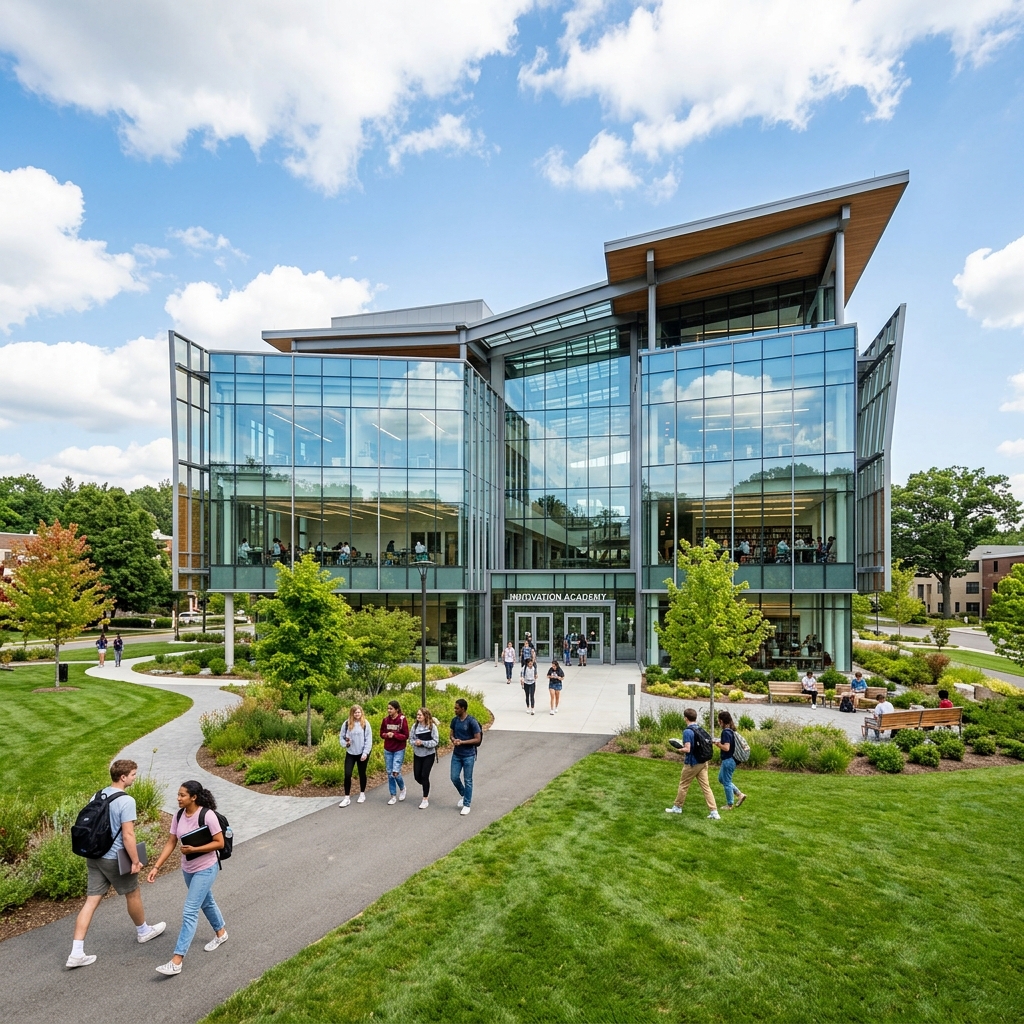 Modern School Campus
